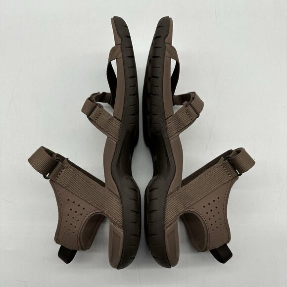 Teva Verra Acorn Brown Trail Hiking Adjustable Strap Sandals Women's Size 9.5 - Picture 7 of 10